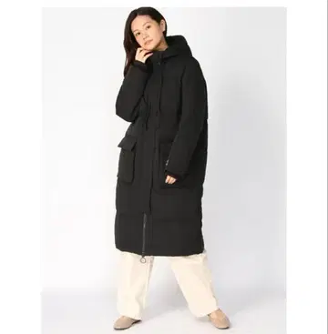 GAP 롱 퍼 다운 자켓 다운 코트