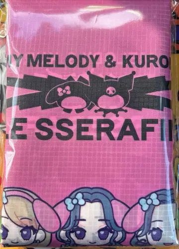 르세라핌 마이멜로디 쿠로미 에코백