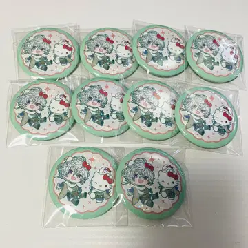 니지산지 무라쿠모 카게츠 캔뱃지 산리오 콜라보 SD