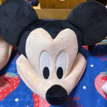 미키마우스 봉제 인형풍 캡