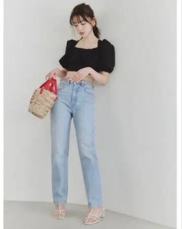 SNIDEL/리바이스(R) 스트레이트 데님 25인치 L29