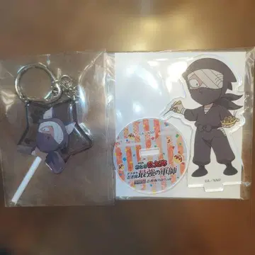 닌타마 란타로 잣토 곤나몬 체험전 아크릴 스탠드 캔디 키링