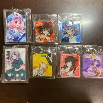 동방 Project 아크릴 키링 묶음 판매