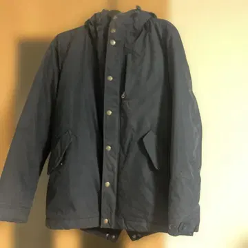 The shop TK 네이비 충전솜 모즈 코트