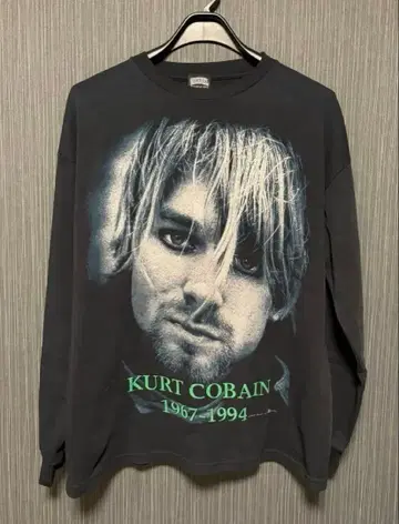 레어 Kurt Cobain 1996 티셔츠 XL bootleg