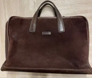 Daniel & Bob 비즈니스 백 브라운 스웨이드