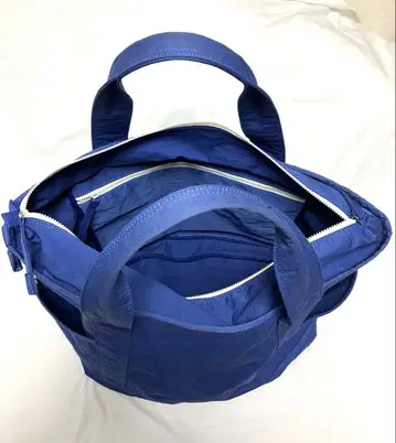 콘부 코마츠 네이비 콘부 나일론 토트백 빅 사이즈