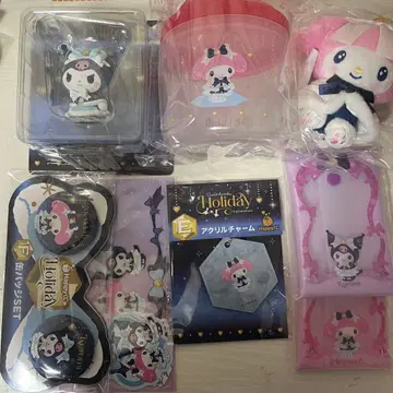 산리오 해피 복권 피규어 마이멜로디 쿠로미