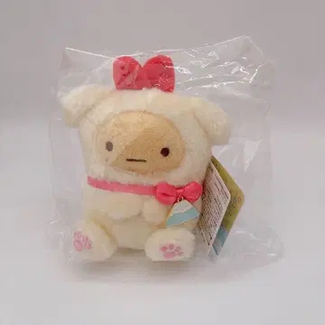 스미코구라시 [ 강아지와 강아지 놀이 ] 앉은 봉제 인형 새우튀김 꼬리