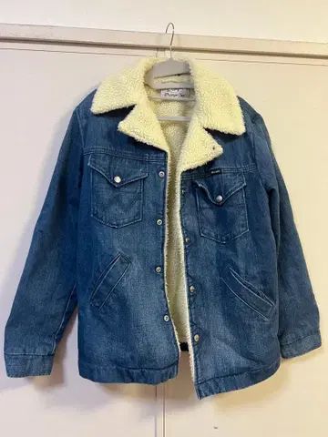 Wrangler Orange Coat 데님 자켓