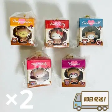 산리오 캐릭터즈 미니어처 패키지 컬렉션 컴플리트 x 세트