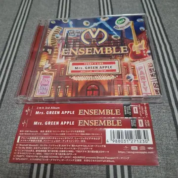 Mrs. GREEN APPLE ENSEMBLE 초회 한정판 CD+DVD