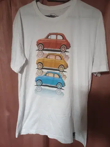 Original Race 클래식 피아트 프린트 T셔츠 ITALY