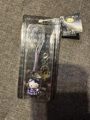 새상품 레어 헬로키티 타케모토 노바라 스트랩 고스로리