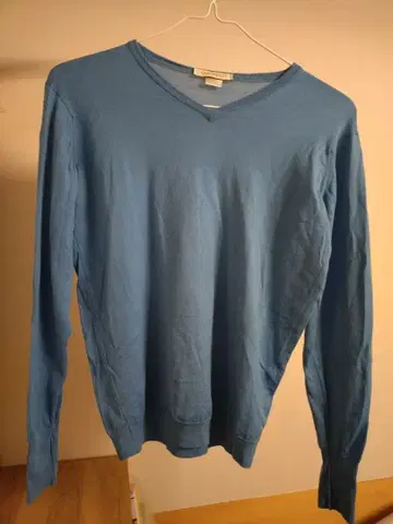 존스메들리 니트 메리노울 100% 블루 S 가을/겨울