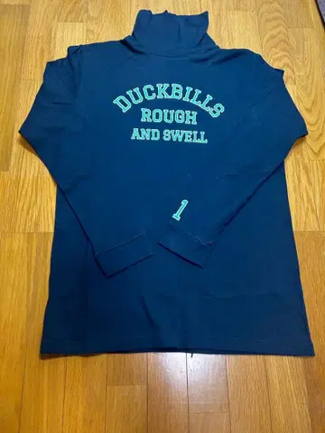 rough&swellDUCKBILLS 터틀넥 셔츠 네이비