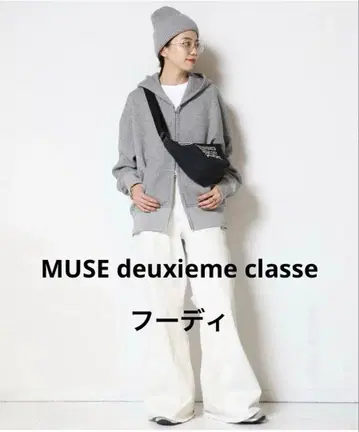 MUSE deuxieme classe AMERICANA 와이드 후디