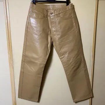 새상품급 MEN'S MELROSE 소가죽 바지 사이즈 4