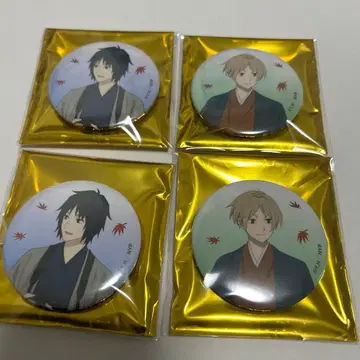 나츠메 우인장 and gallery 캔뱃지 나츠메 타카시 타누마 카나메