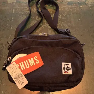 CHUMS 리사이클 숄더 파우치 블랙