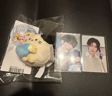 zeroni 제베원 리키 봉제 인형 마그넷 키링 트레이딩 카드