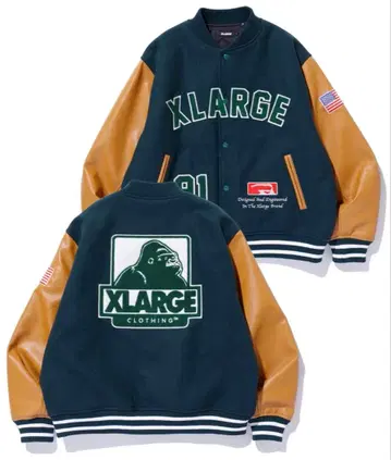 XLARGE 바시티 자켓