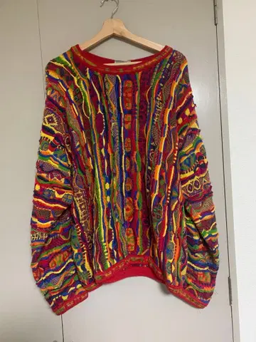 COOGI 컬러풀 스웨터 L