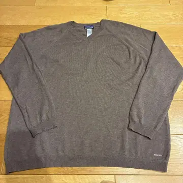 patagonia 파타고니아 울 캐시미어 v넥 니트 XL 브라운