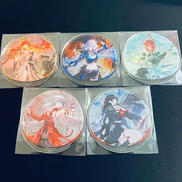 명조 아크릴 코스터