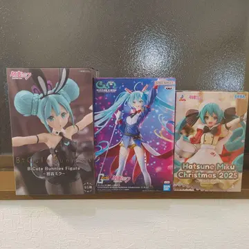 하츠네 미쿠 피규어 3체 세트