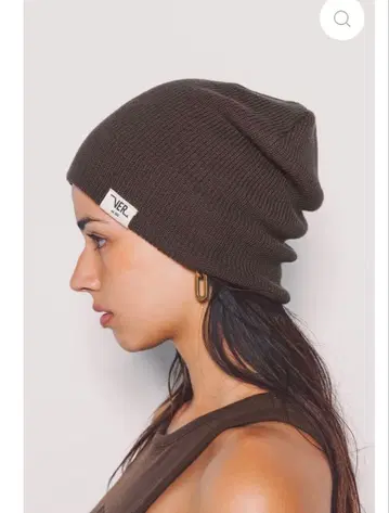 version of you VER 니트 캡 브라운