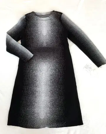 라핀 모노톤 그라데이션 원피스 L