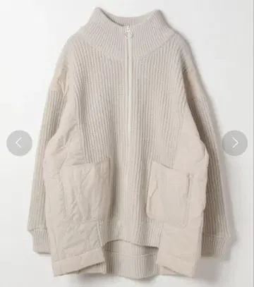 [ 주말 한정 sale ] 니코앤드 리브 x 퀼트 지퍼 블루종