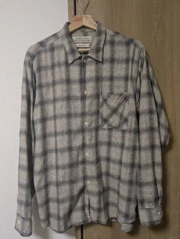 레미레리프 체크 셔츠 구제 의류