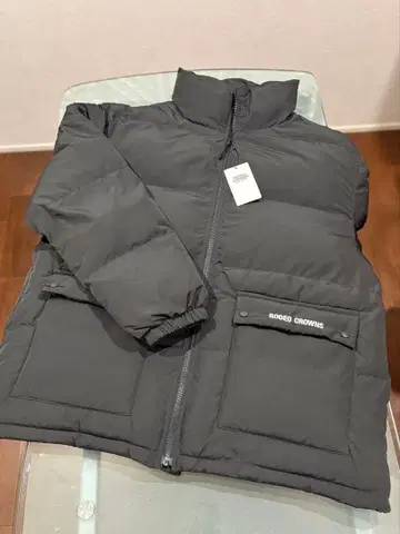 미사용 다운 RODEO CROWNS 블랙 L 사이즈