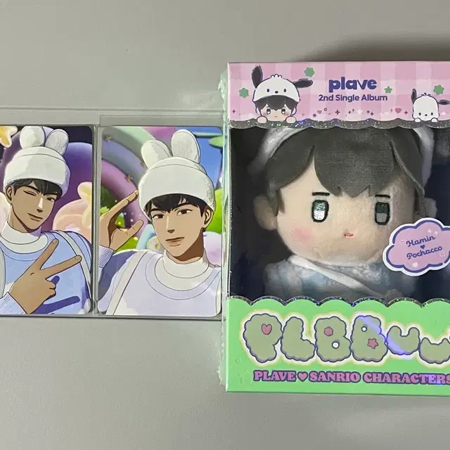 플레이브 플뿌우 인형앨범 하민 미개봉 블래스트샵 케타포 미공포