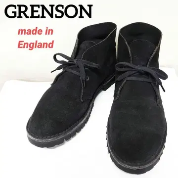글렌슨 GRENSON 잉글랜드제 스웨이드 처카 부츠