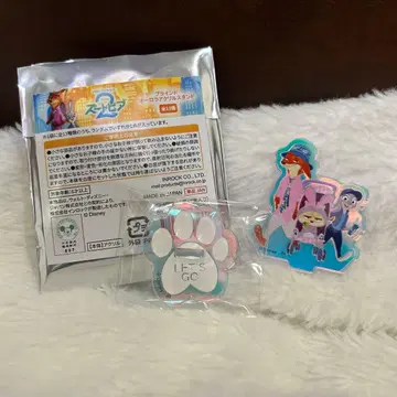 주토피아2 오로라 아크릴 스탠드 닉 주디 피닉