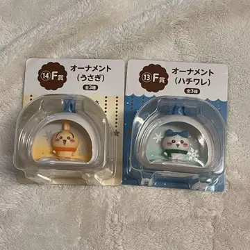 치이카와 (먼작귀) 에니마이 복권 하치와레 토끼 F상 오너먼트