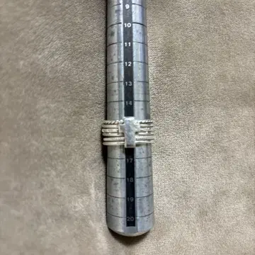 agete 아가트 6연 실버 반지