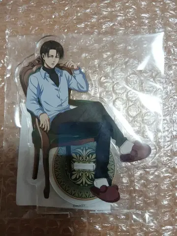 진격의 거인 3 o'clock 재생 아크릴 스탠드 리바이 미개봉