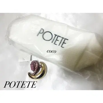 POTETE 문 스크런치 골드 세트