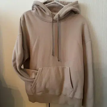 베이지 후드 부착 후드티 사이즈 F 퍼블릭 도쿄