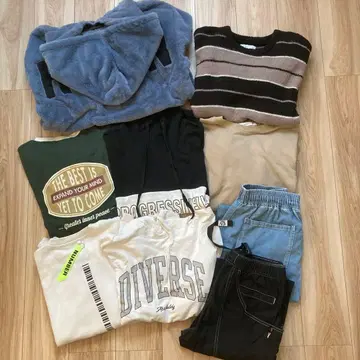 가을/겨울 남성용 묶음 판매