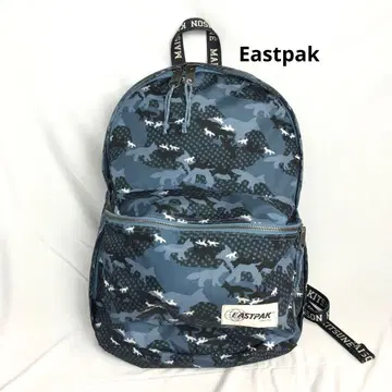 Eastpak 이스트팩 블루 카모 패턴 백팩