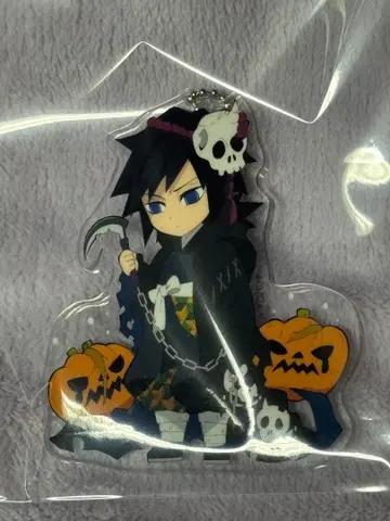 토미오카 기유 할로윈 아크릴 키링