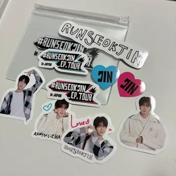 RUNSEOKJIN EP.TOUR in JAPAN 스티커 파우치 포함