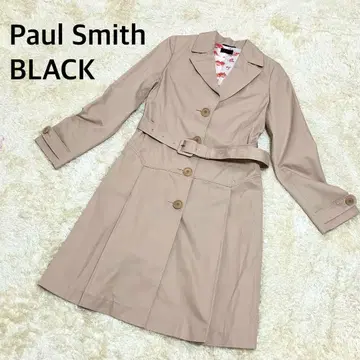 폴스미스 블랙 트렌치코트 베이지 40 코튼