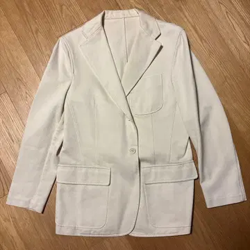 hLam 테일러드 자켓 S 화이트