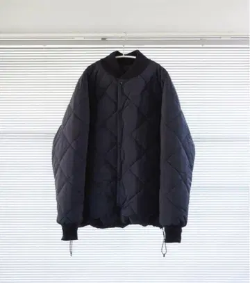 everyone random diamond quilted jacket L